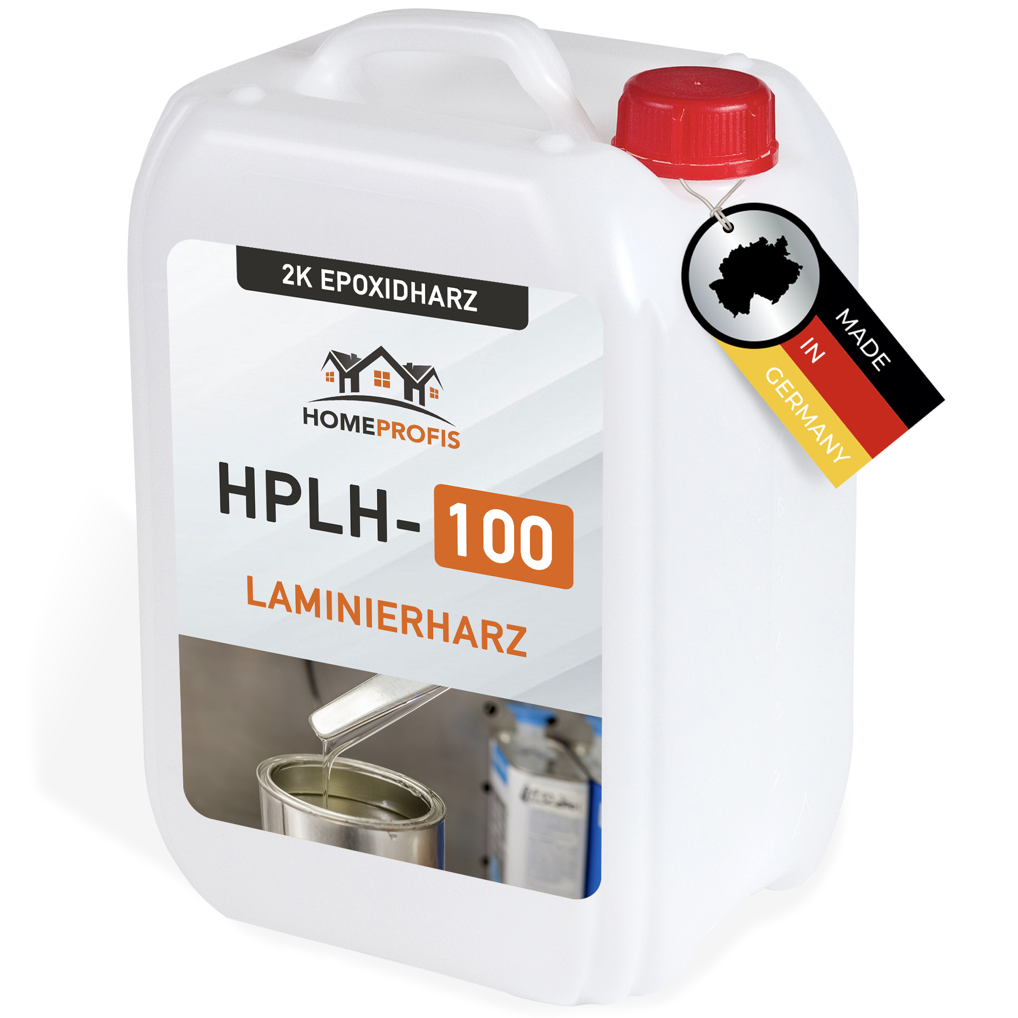 HPLH-100 transparentes Laminierharz für Bastel- und Modellbauarbeiten