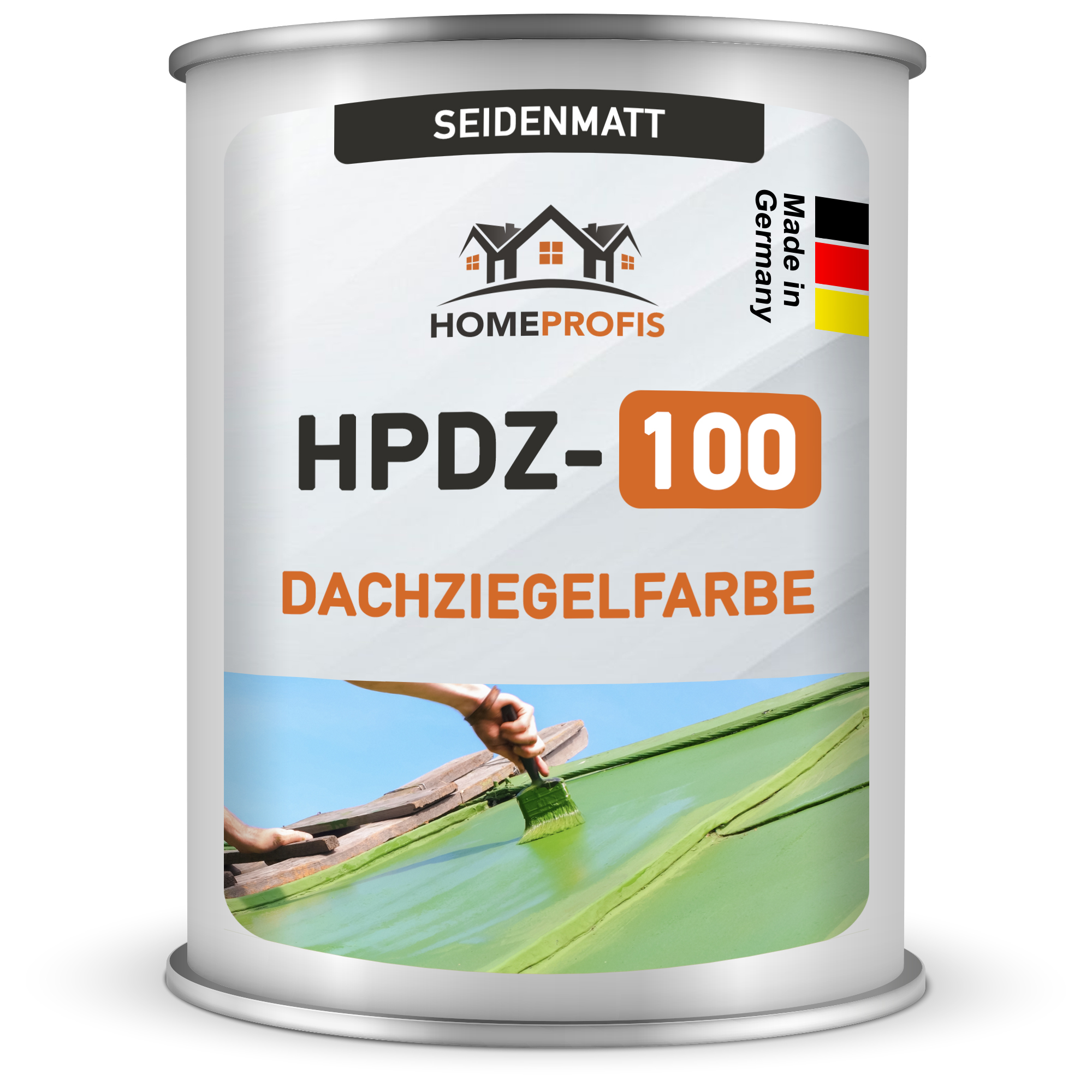 HPDZ-100 seidenmatte Dachziegelfarbe